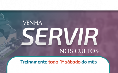 Quero Servir nos cultos!