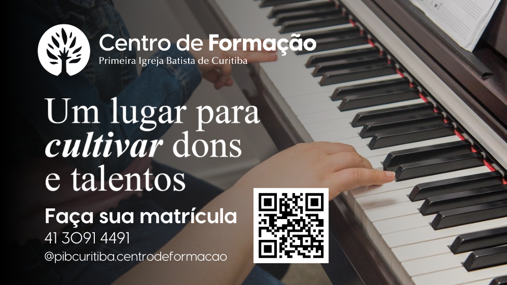 Matrículas Abertas no Centro de Formação da PIB Curitiba