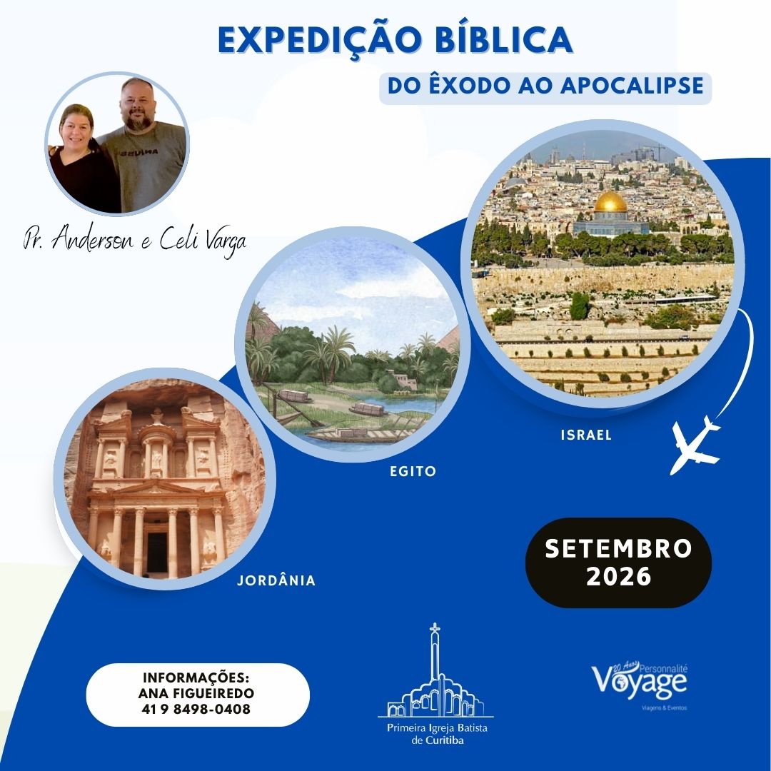 Expedição Bíblica: do Êxodo ao Apocalipse | 03 a 18/09