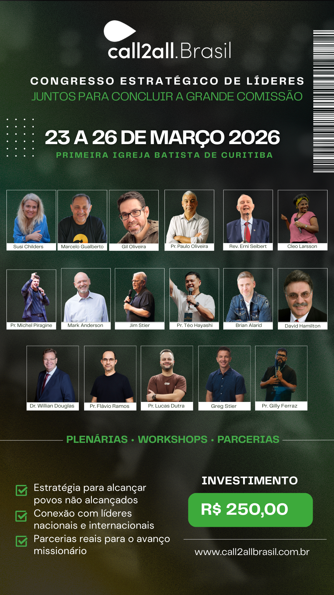 Call2All Brasil 2026 na PIB Curitiba