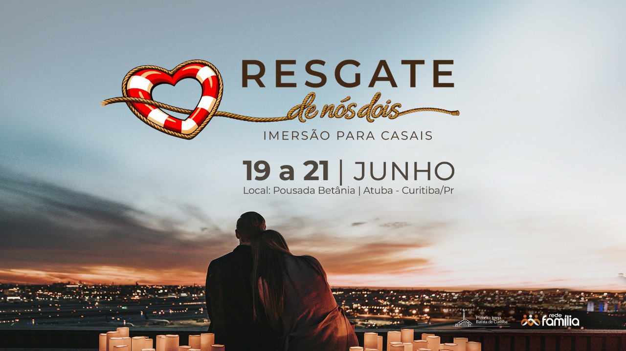 Resgate de Nós Dois: uma imersão para casais que desejam reconstruir o relacionamento