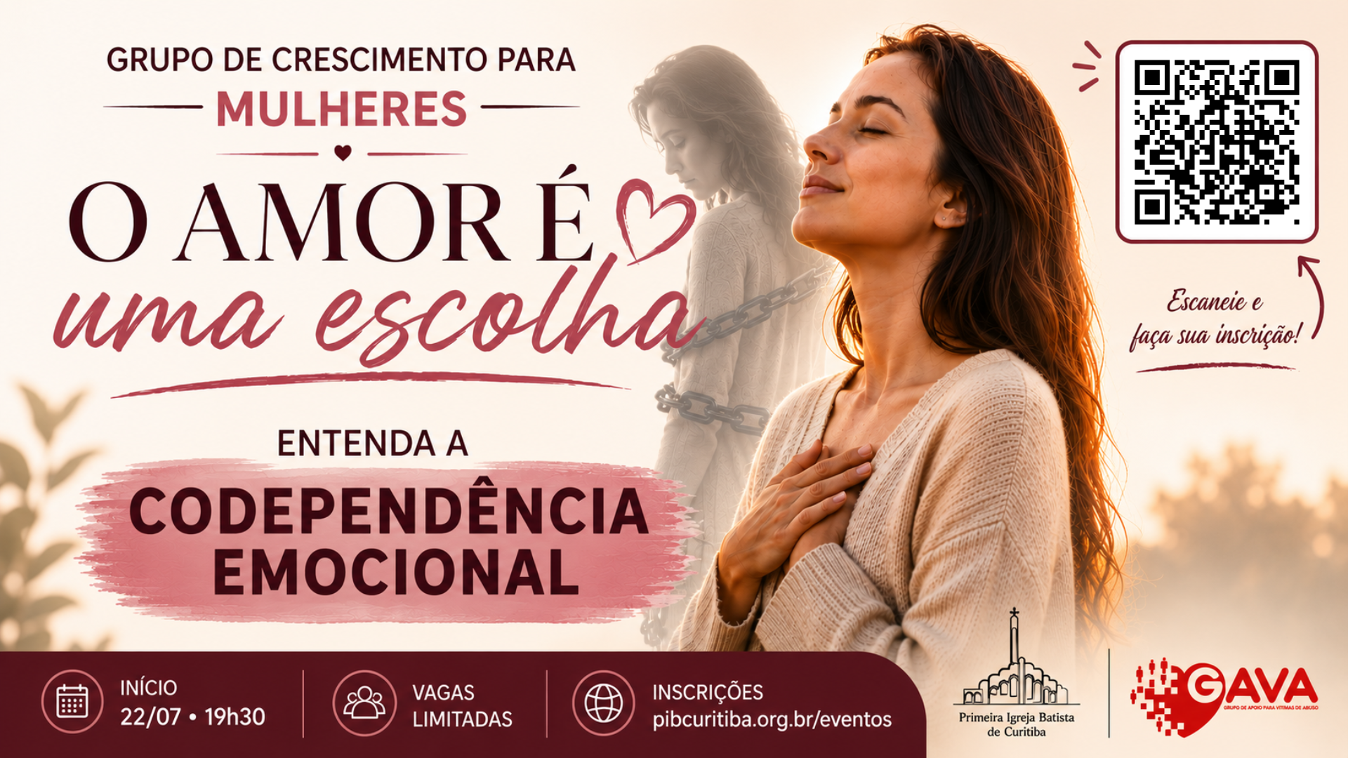 O Amor é uma Escolha: grupo de crescimento para mulheres