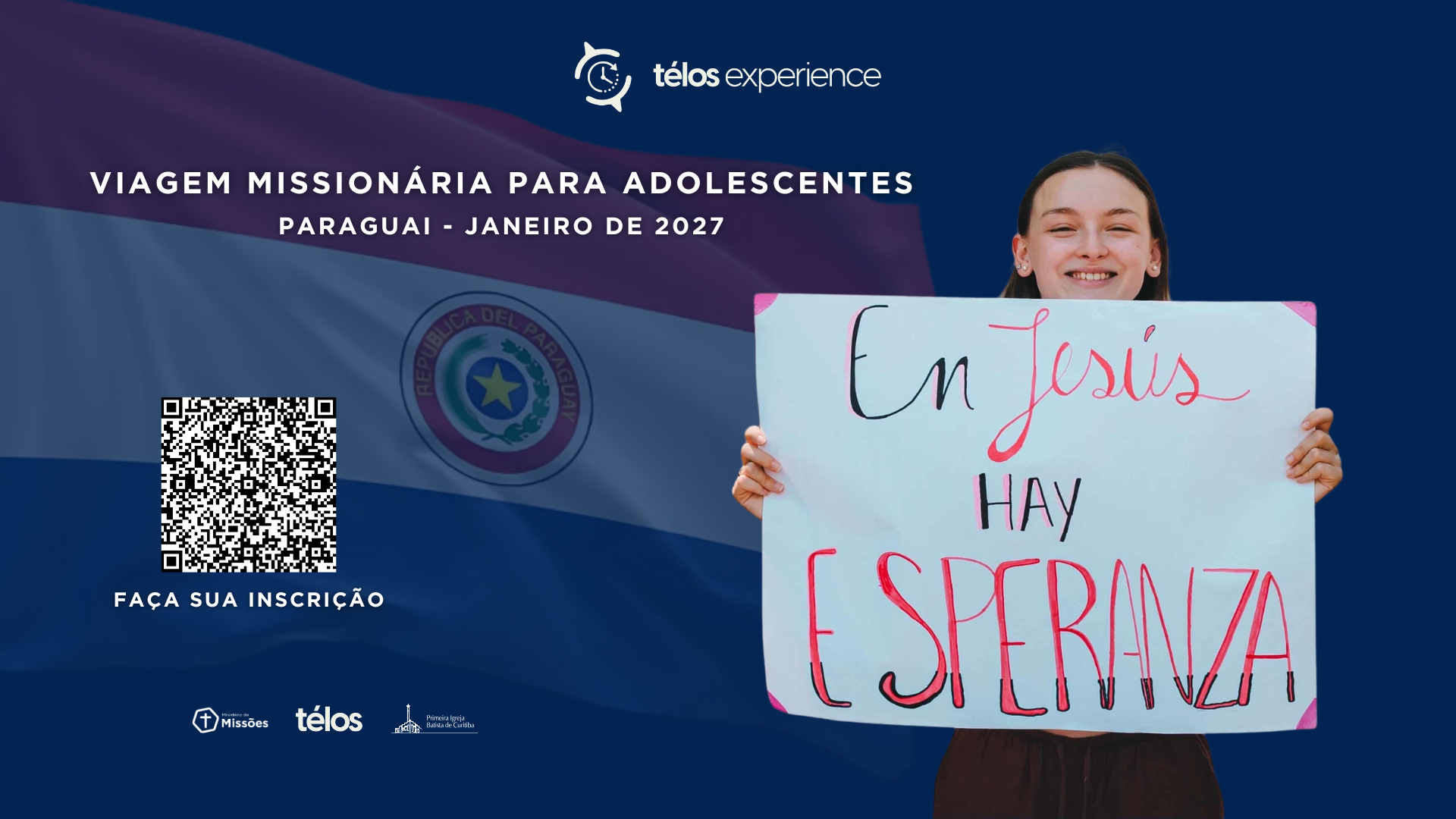 Télos Experience Paraguai: viagem missionária para adolescentes