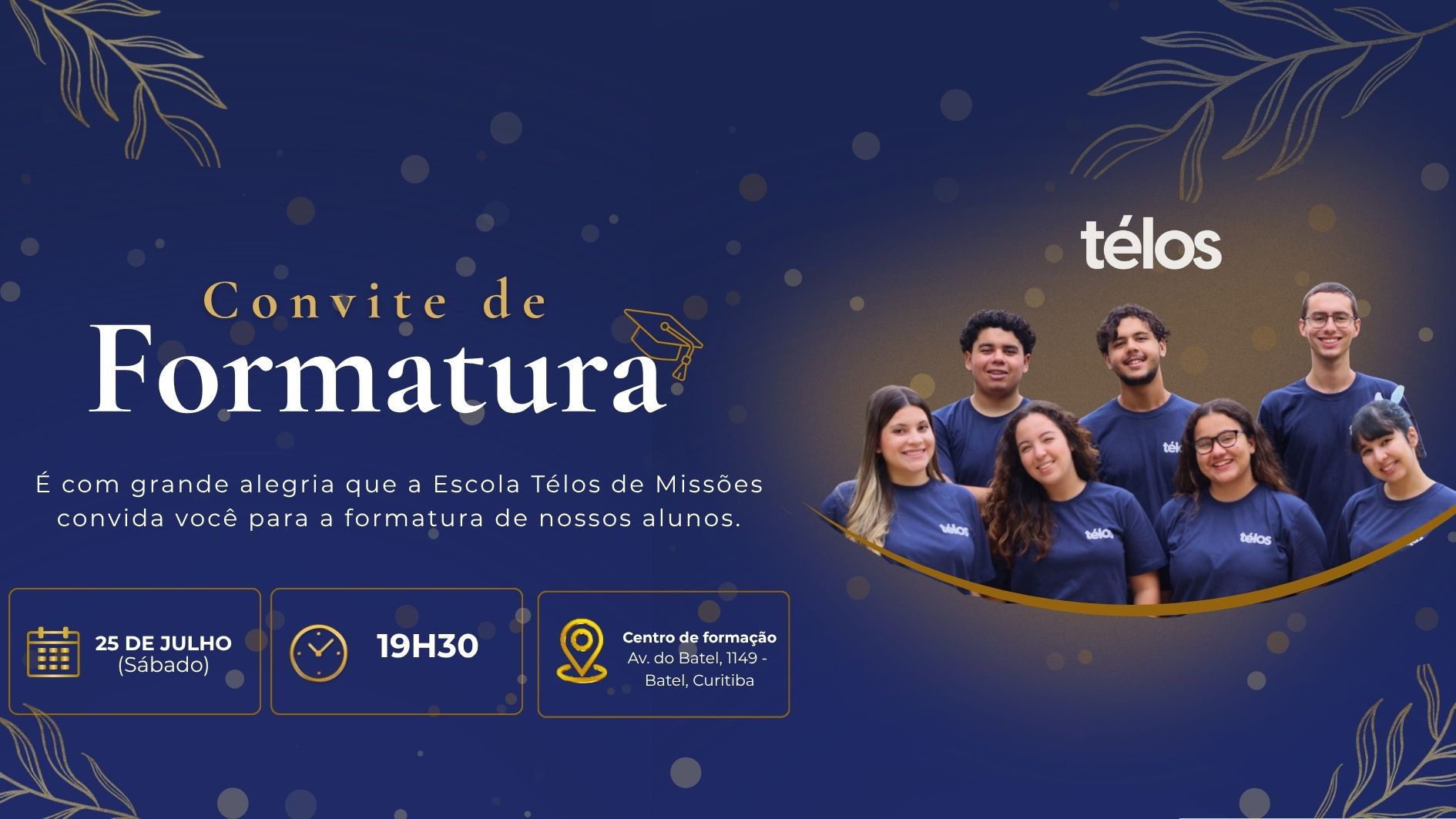 Formatura da Escola Télos de Missões 2026