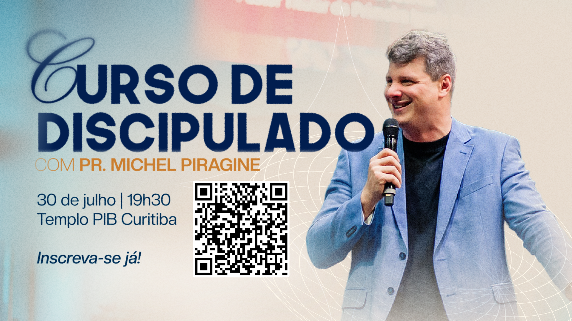 Curso de Discipulado com Pr. Michel Piragine